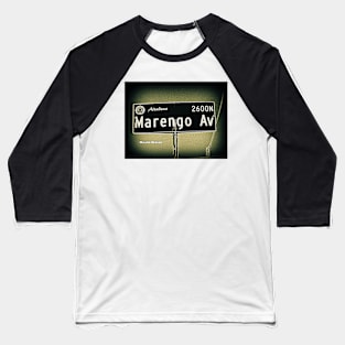 Marengo Avenue, Altadena, CA by Mistah Wilson Baseball T-Shirt